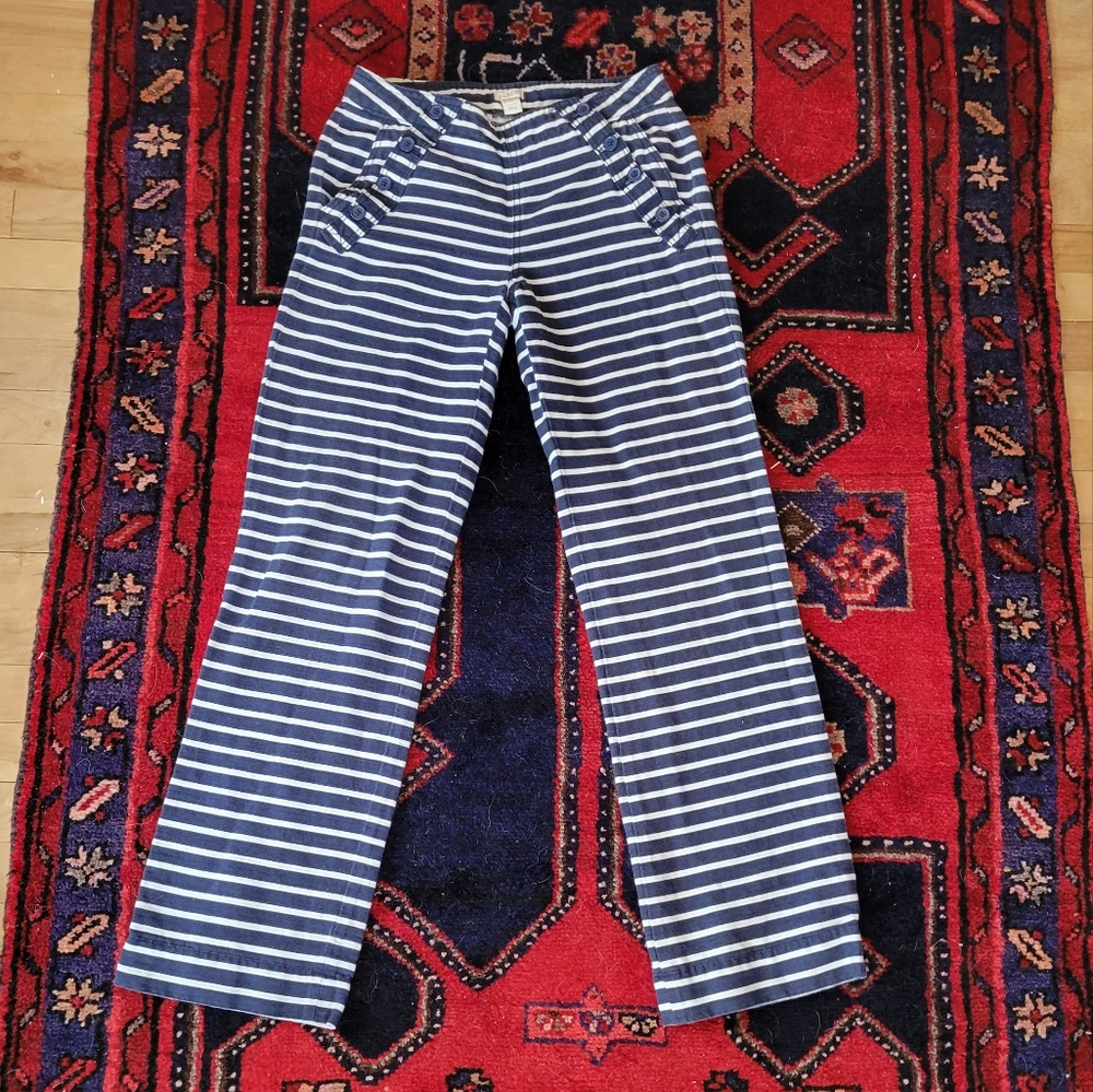 J Crew nautical sailor pants